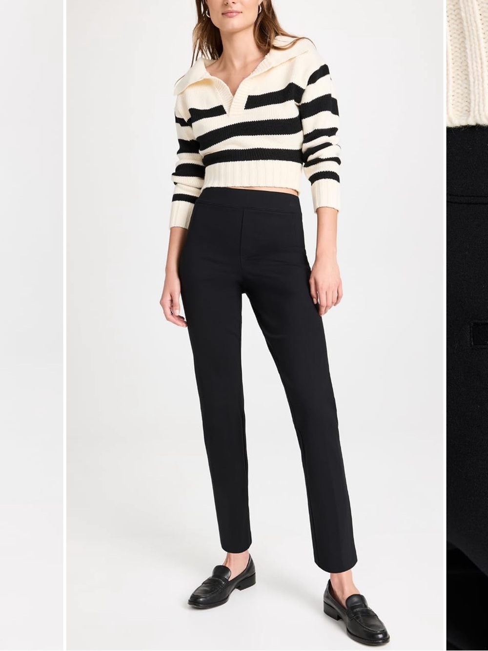 Spanx Slim Straight Pants, black, sz. L